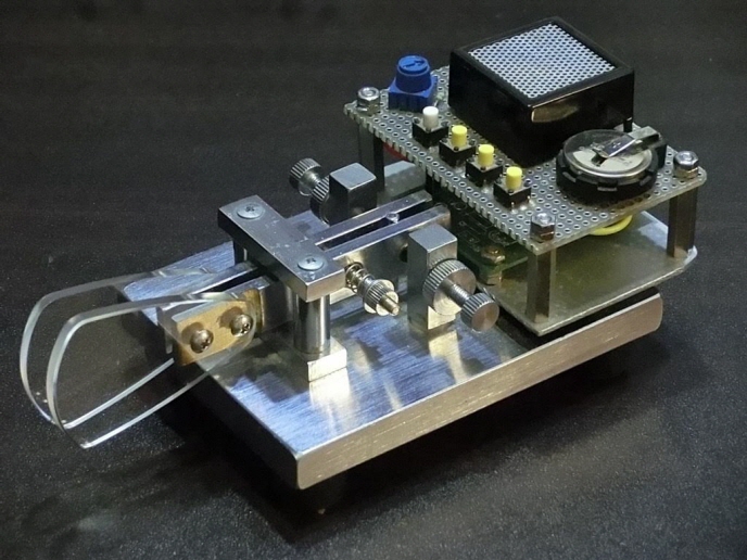 CQOHM CW-ONE-PRO 電鍵 CW-ONE GHDキー×CQオームコラボパドル パドル