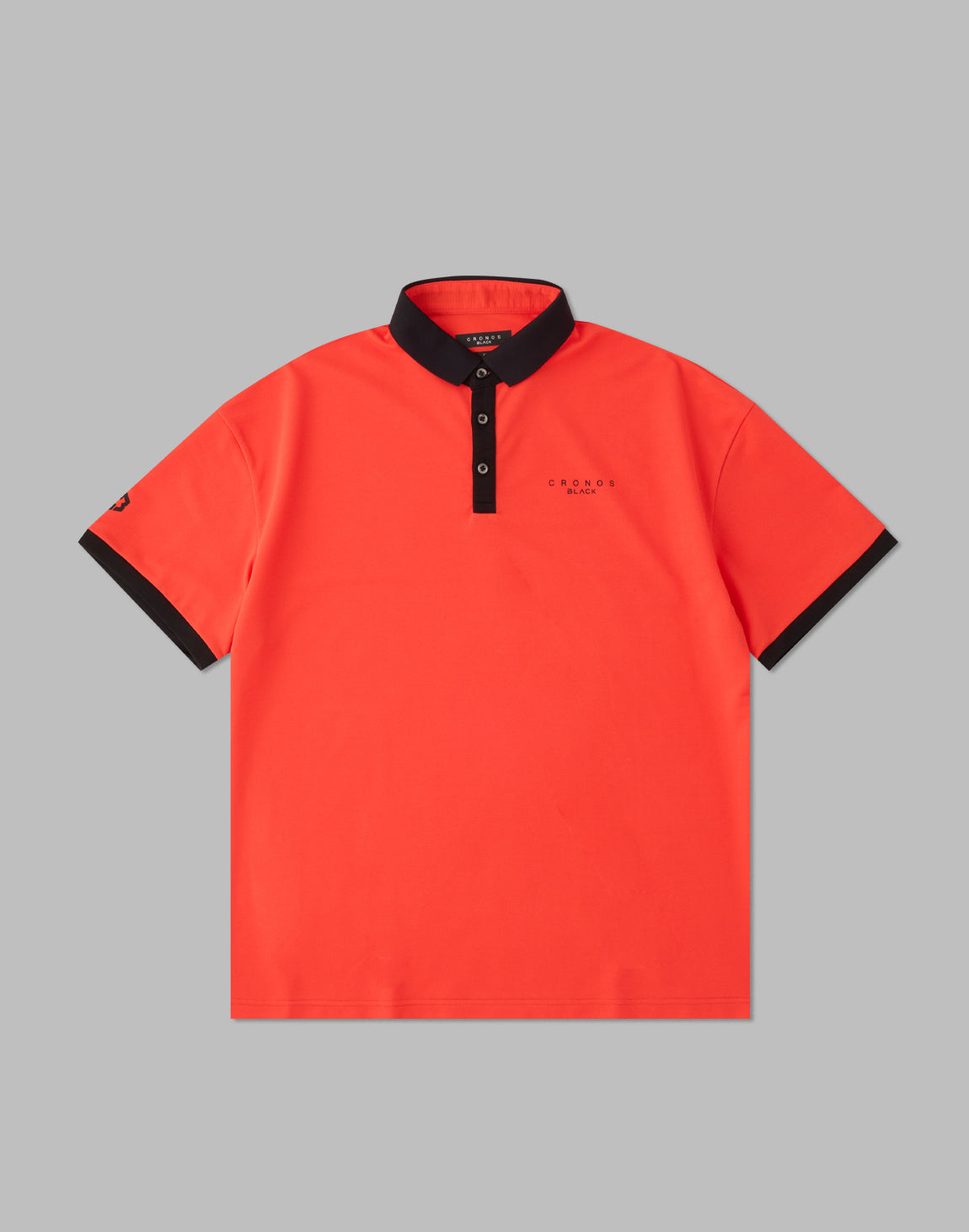 CRONOS BLACK POLO【ORANGE】