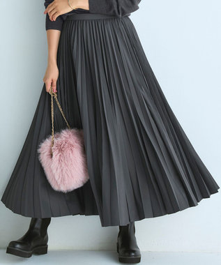 見上愛さん着用/CanCam11月号掲載】パウダリータイプライター プリーツ