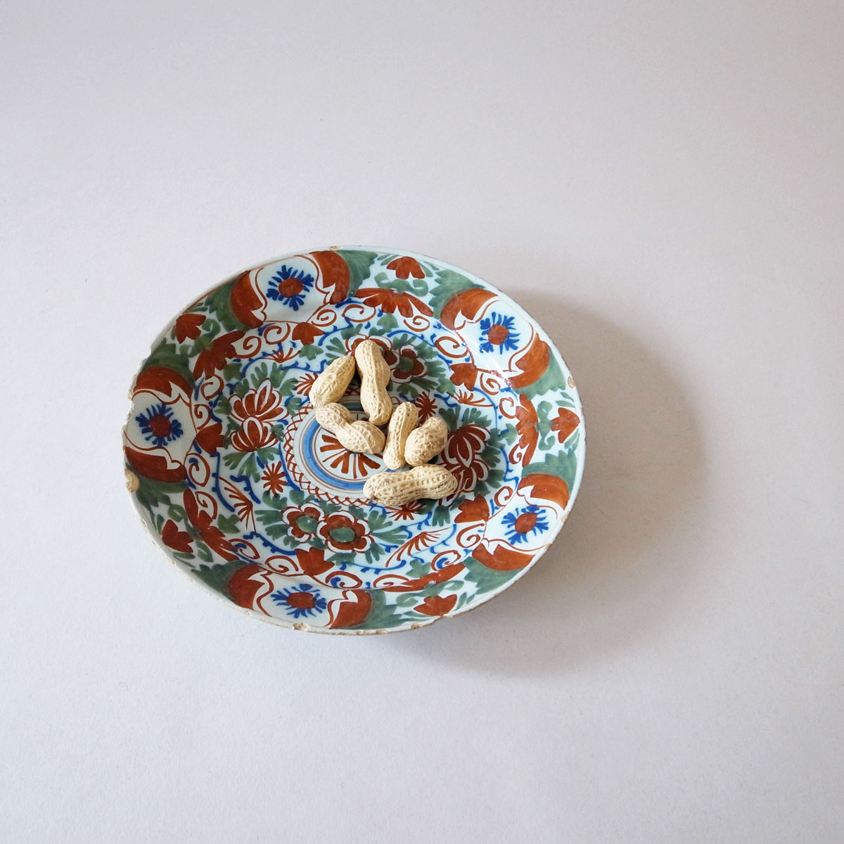 アンティーク 18世紀 デルフト絵皿 | アンティークショップ：cross and