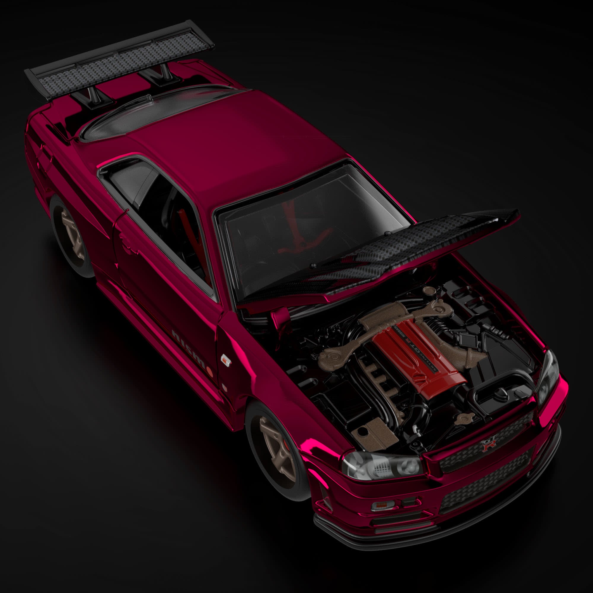 山*一様 ホットウィール限定モデル R34 R32 コンベンション ニスモ S