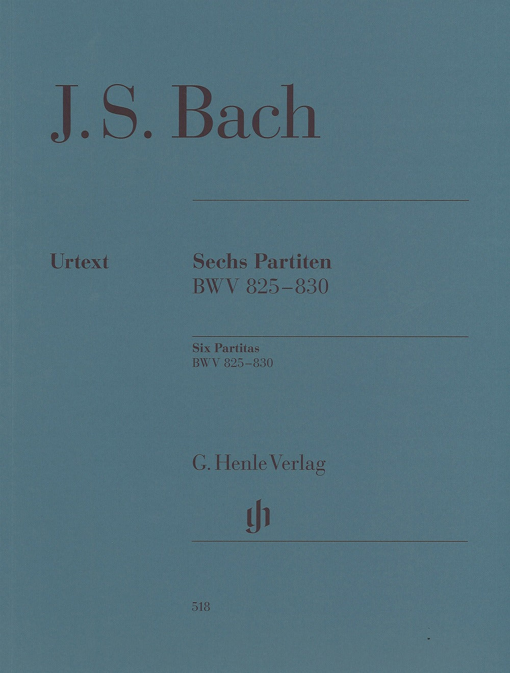 6 Partiten BWV825-830 - 6つのパルティータ - J.S.バッハ — 楽譜専門