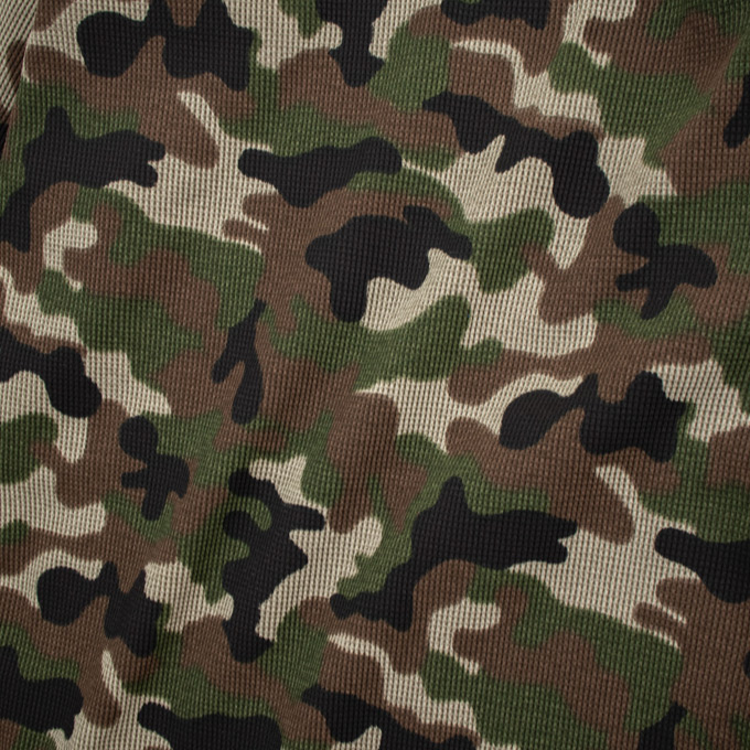 厚手8.1オンス ヘビーウェイト】待望の迷彩柄!! サーマル ロンT 長袖