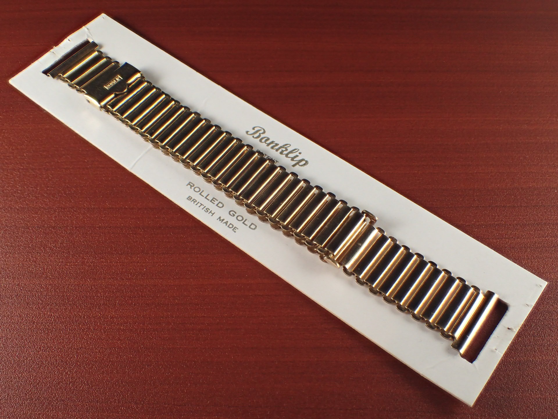 ボンクリップ バンブーブレス NOS リンク16mm 取付18mm YGF 1940年代