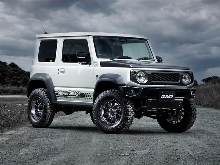 ジムニーノマド JC74専用 レイズ エーラップ-ジェイ 2324 LIMITED