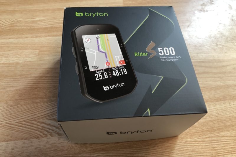 Bryton Rider S500を買ってみてやっておくべきこと（S500 Part1