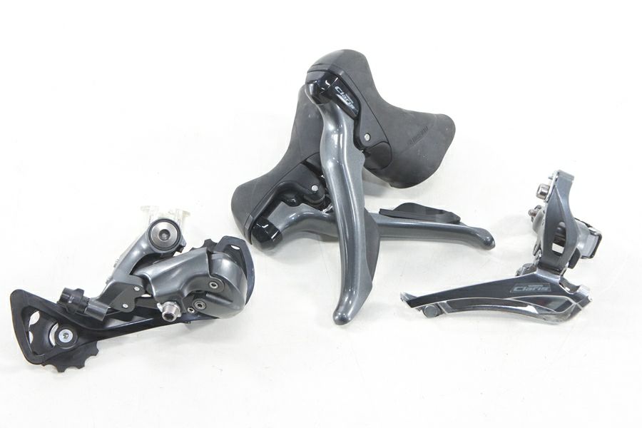 シマノ SHIMANO アルテグラ ULTEGRA ST-R8020 2×11速 FD-R8000 直付け
