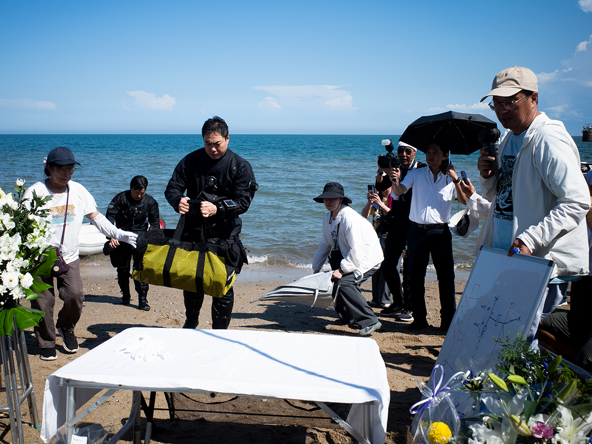 日本政府はこの遺骨に応えて」――長生炭鉱で83年後の発見、問われる公の