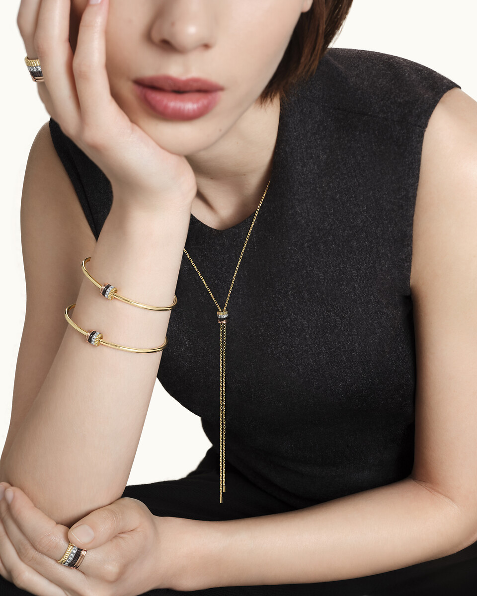 QUATRE CLASSIQUE キャトル クラシック | 1モチーフ バングル | ブシュロン