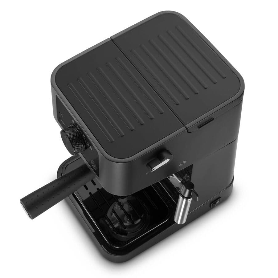 スティローザ エスプレッソ・カプチーノメーカー ブラック EC235J-BK