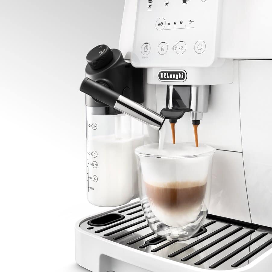 マグニフィカ スタート 全自動コーヒーマシン ホワイト ECAM22062W