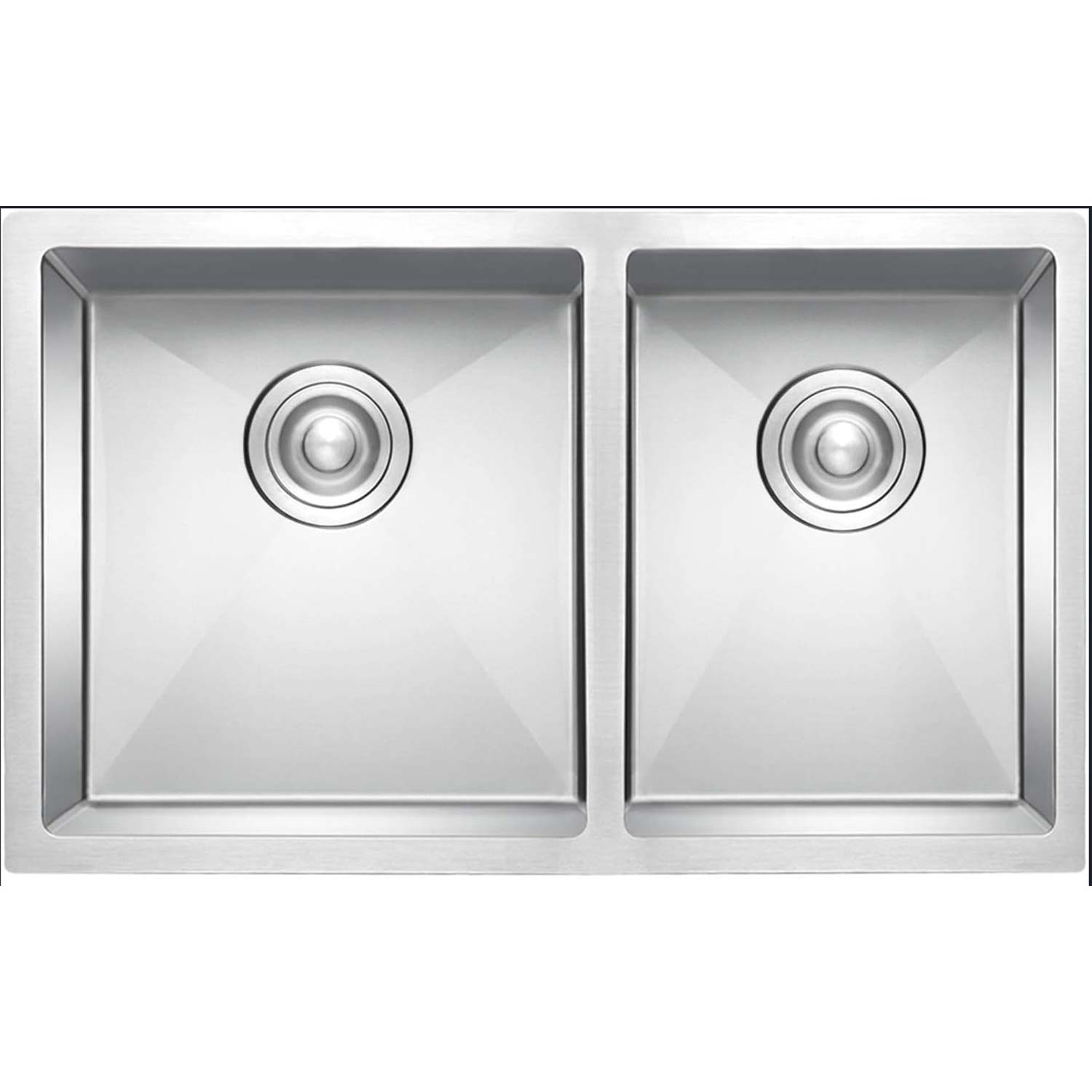 DAX 60/40 Double Bowl Undermount Kitchen Sink 32