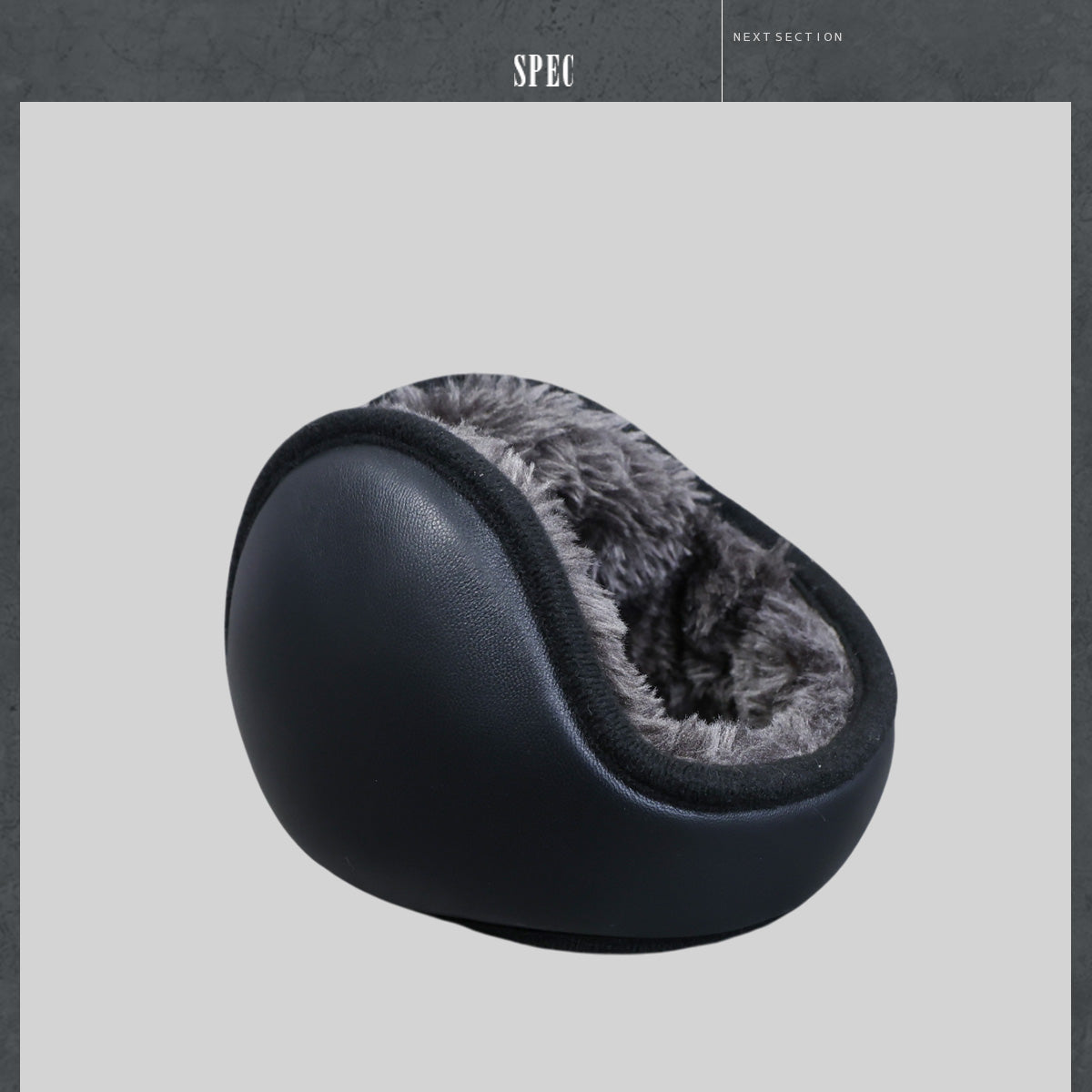 イヤーマフ 耳当て メンズ レディース DAYSART デイズアート レザー 革