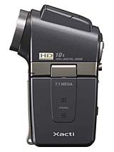 三洋、高感度撮影に対応したハイビジョンムービーカメラ「Xacti DMX-HD2」