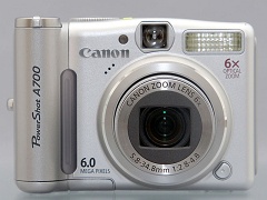 新製品レビュー】キヤノン PowerShot A700
