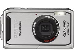 ペンタックス、広角ズーム搭載の防水デジカメ「Optio W60」