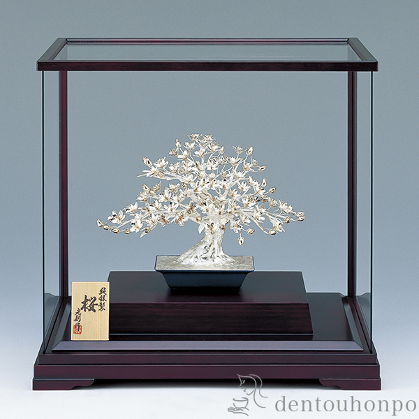 送料無料】 銀製 桜 B 5号・85g / 光則（銀工芸） 高級 コレクション