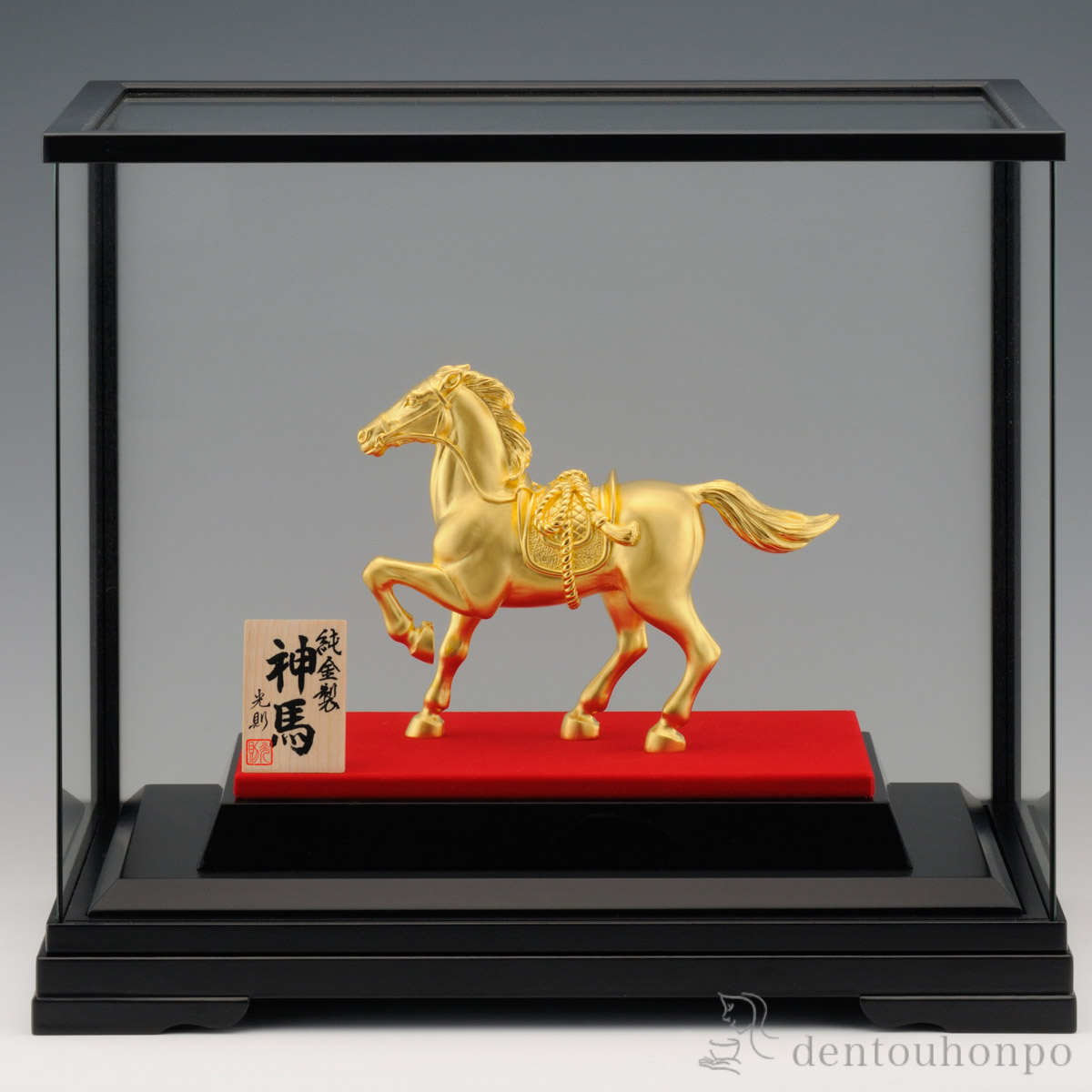 送料無料】 純金 神馬 B 40g / 高級 コレクション 美術品 工芸品 伝統