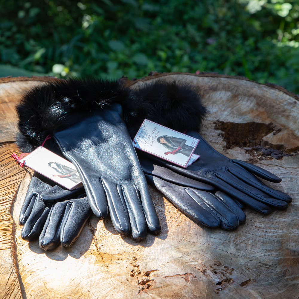 DENTS】レディース ラビットファー付きのシルクライニング - News