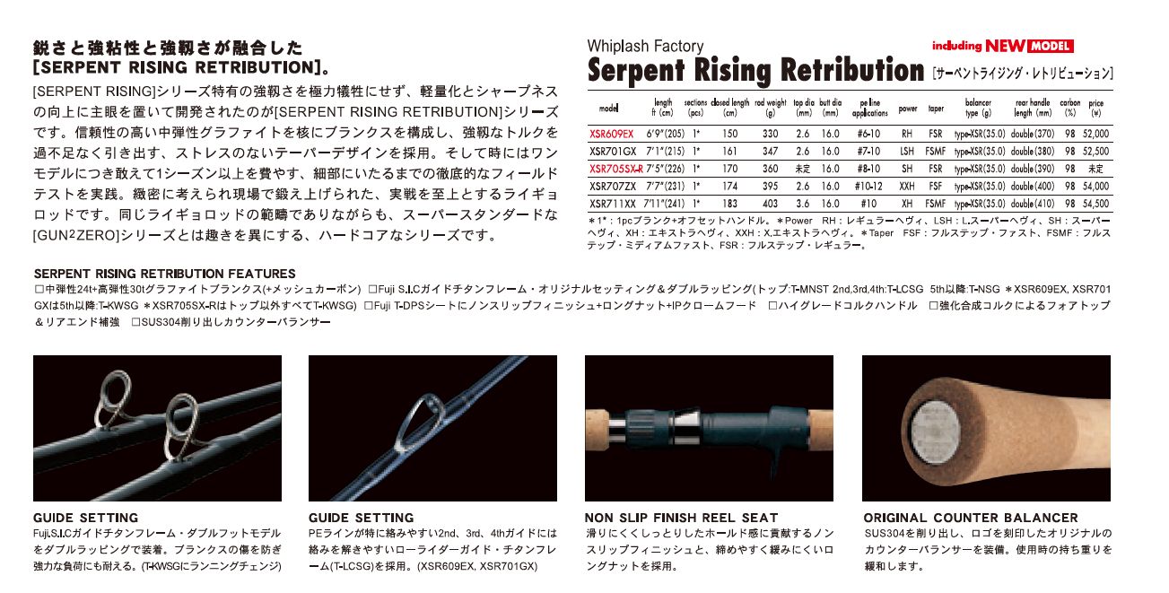 サーペントライジングXSR-705SX-R The Addiction-Ⅱ（アディクションⅡ