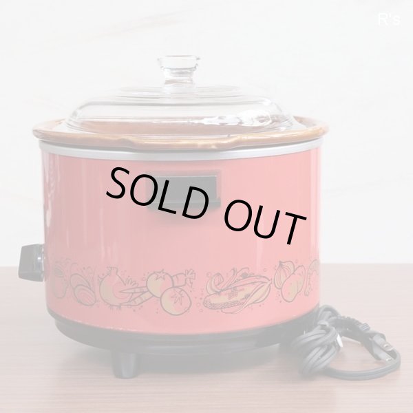 imarflex 今西金属 CROCK POT 1.8L スロークッカー 3250 赤 未使用品
