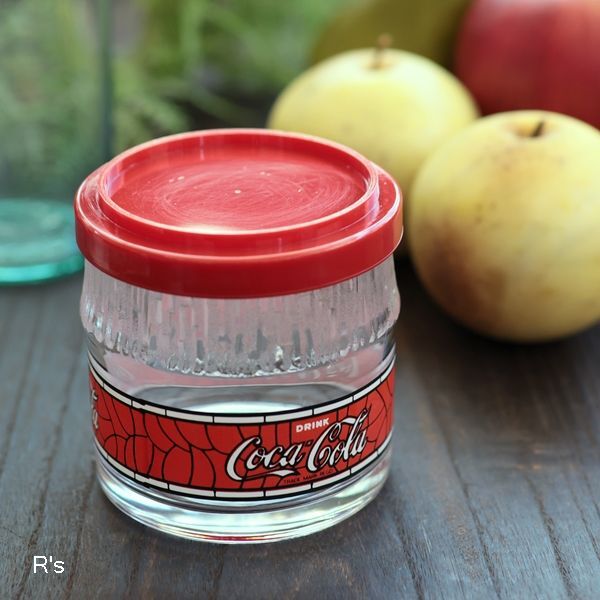 Coca Cola コカ・コーラ ティファニー模様 エレガンスポット ガラス