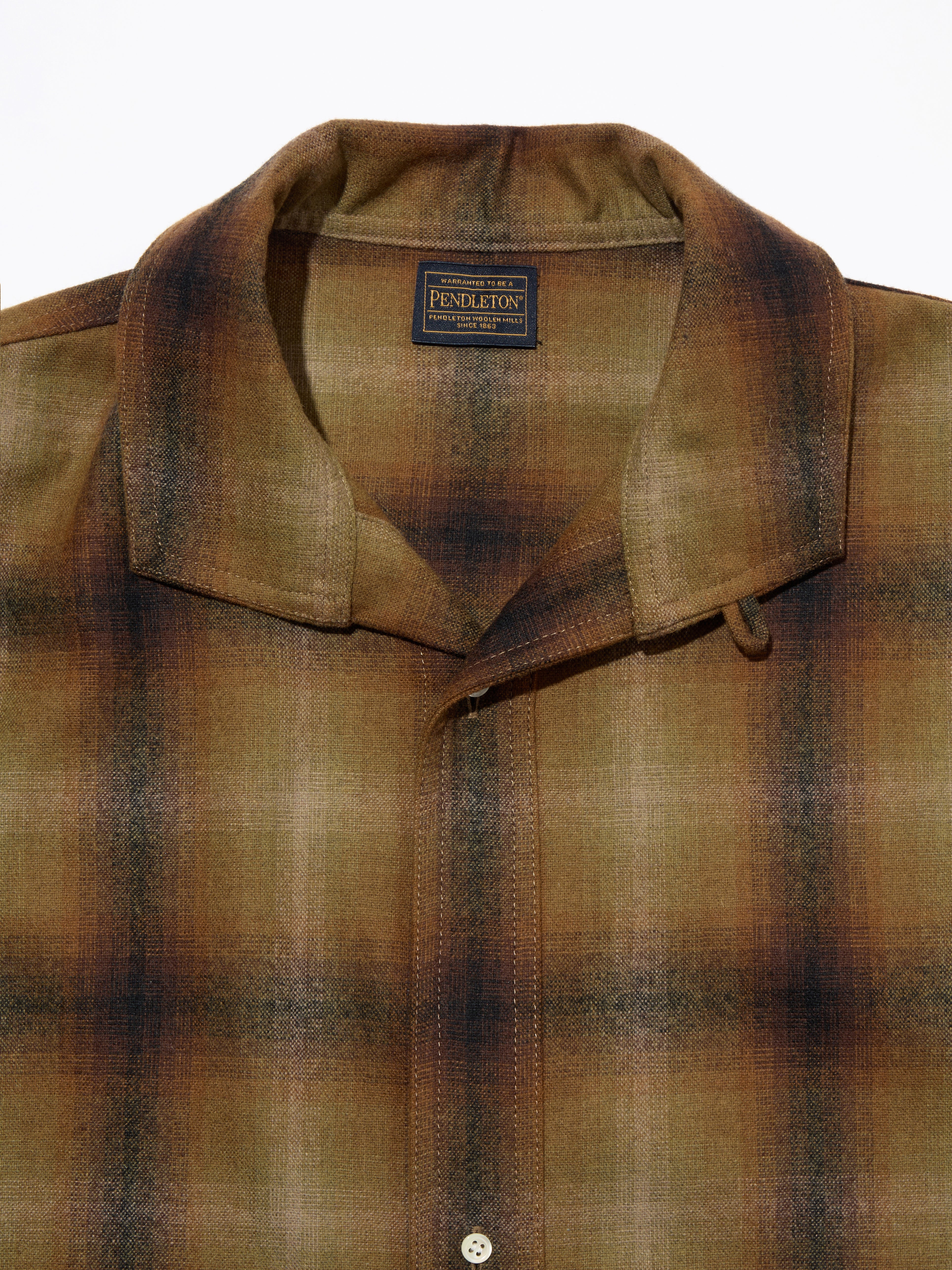 DELUXE x BASICKS x PENDLETON SHIRTS BROWN – DELUXE2003