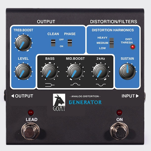 ROCKMAN DISTORTION GENERATOR ロックマン ディストーション ROCKMAN