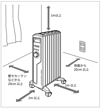 マルチダイナミックヒーター】（MDHS）設置場所について FAQ | DeLonghi