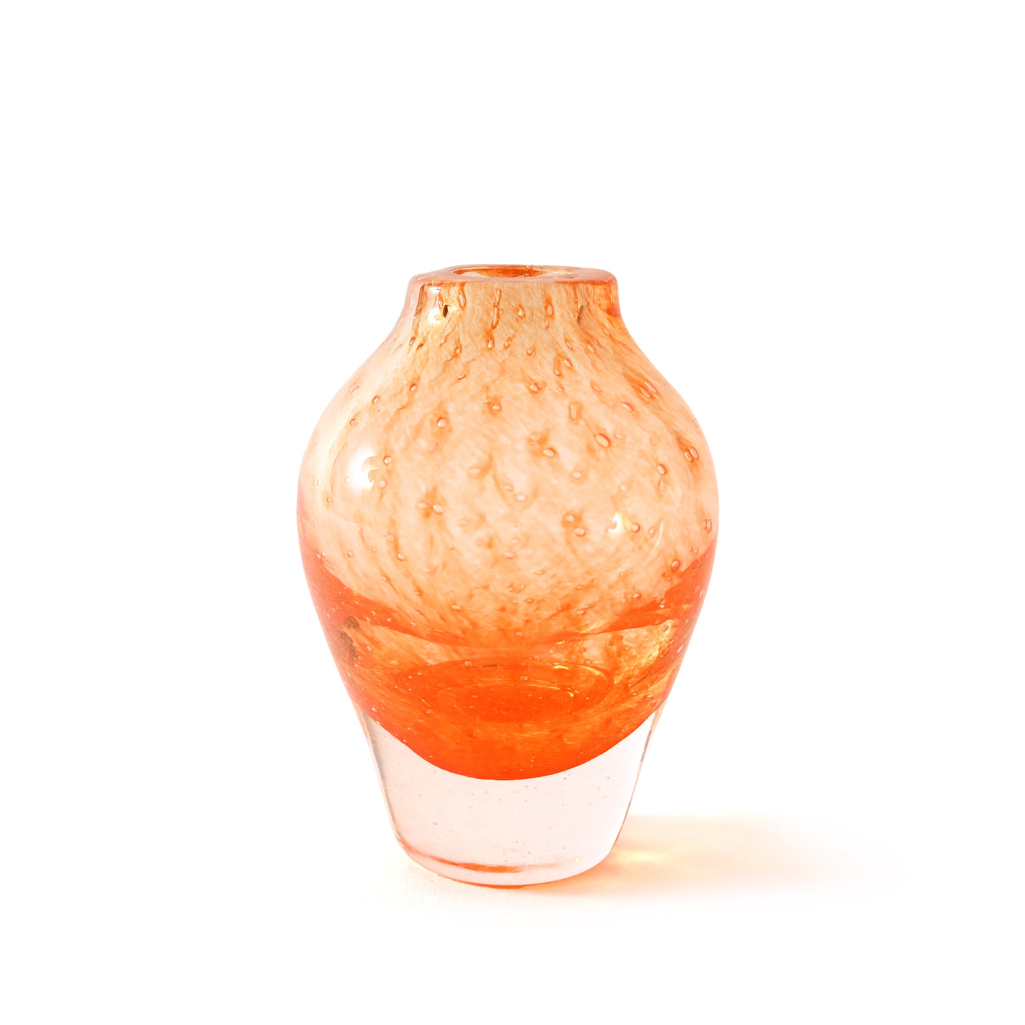 吹きガラス工房Fuji321】フラワーベース F