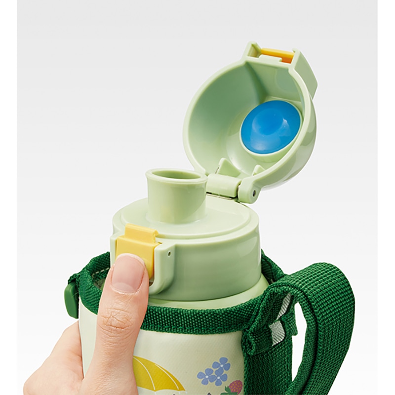 カバー付ダイレクトステンレスボトル 400ml となりのトトロ さんぽみち