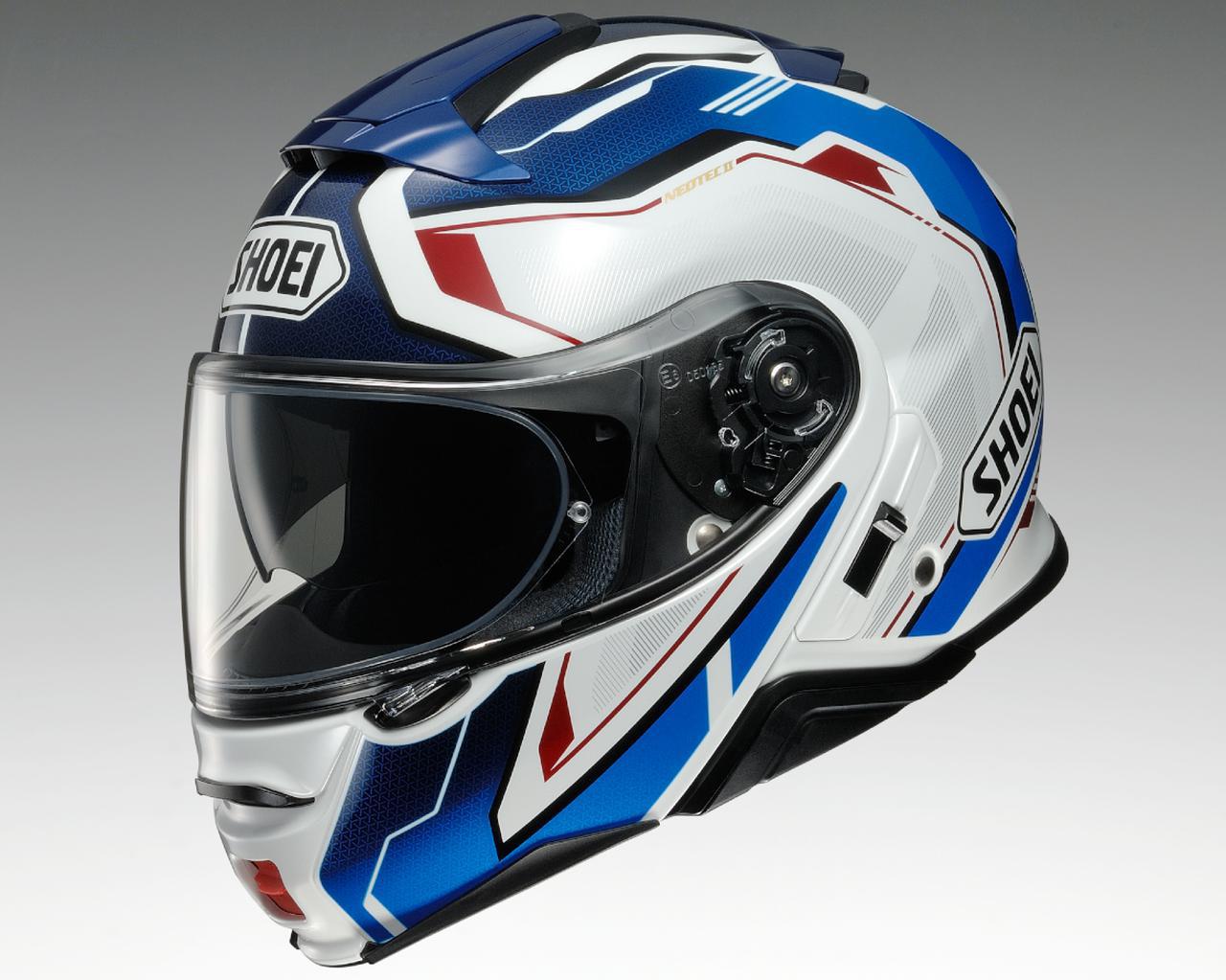 SHOEIがシステムヘルメット「ネオテック2」の新しいグラフィックモデル