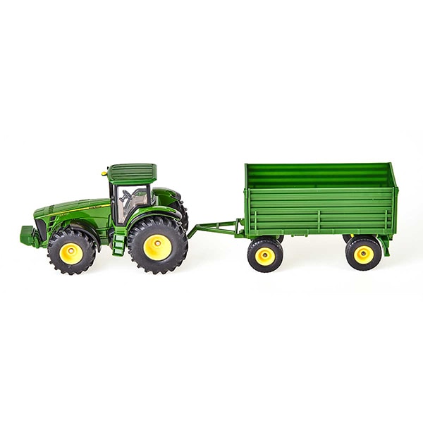 ファーマー John Deere 8430トラクター トレーラー付き
