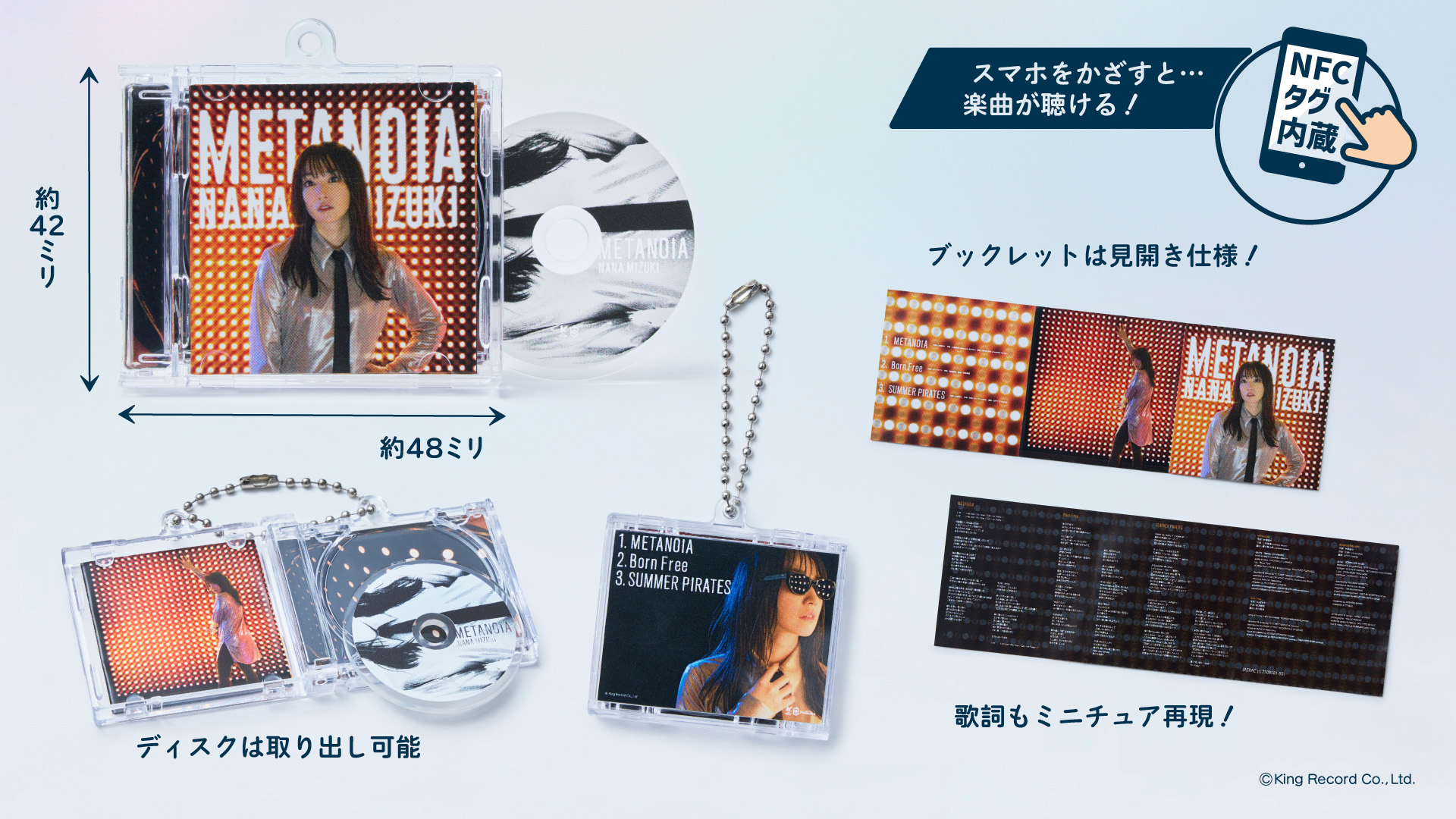 水樹奈々「THE MUSEUM Ⅳ」Pokecha（ポケチャ）～ミニチュアCD