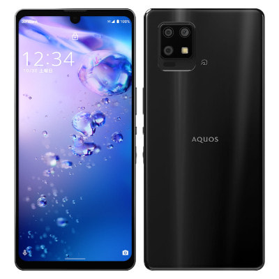 AQUOS zero6 A102SH ブラック【SoftBank版 SIMフリー】|中古