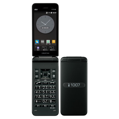 SIMロック解除済】【ネットワーク利用制限△】au GRATINA KYF42