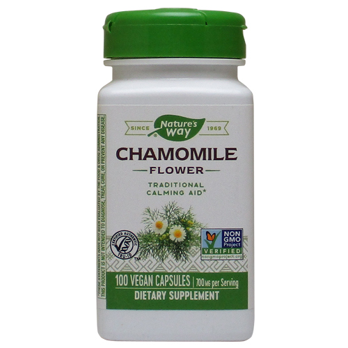 カモミール 350mg 100粒 Chamomile 100粒 Nature's Way ネイチャーズ