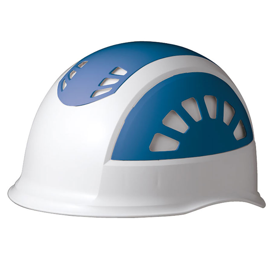 ヘルメット SC－17 B V RA KP ホワイト／ブルー | 【ミドリ