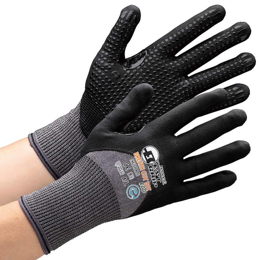 耐切創性手袋 ブレスカットDOT ECO NGJ5359QT ドット
