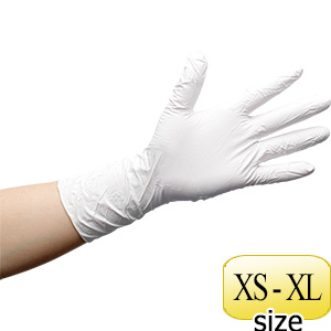 ニトリルグローブ ピュアゼロHG3 ホワイト L／XL 2000枚入