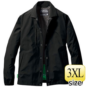 コーチジャケット ユニセックス 710－35 ブラック （S～XL