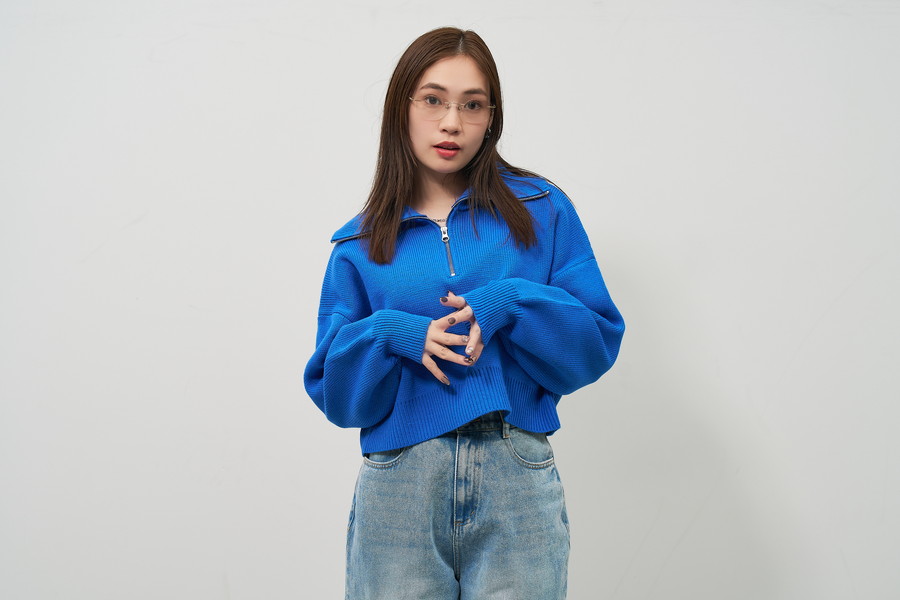 SUNCUTGlasses/トレンドのリムレス ウェリントン型サングラス