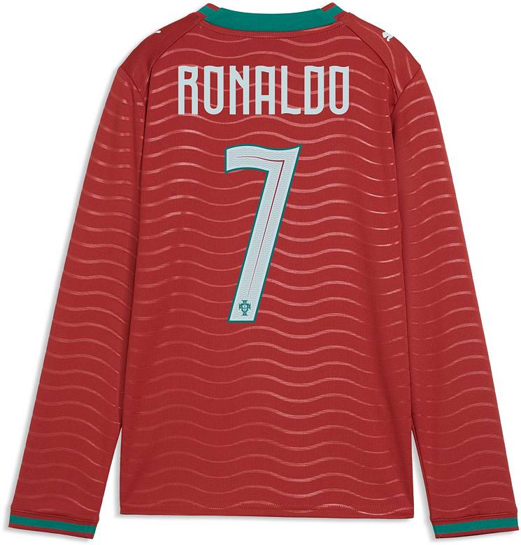 PUMA Adult Portugal Cristiano Ronaldo #7 2026 Home Long Sleeve