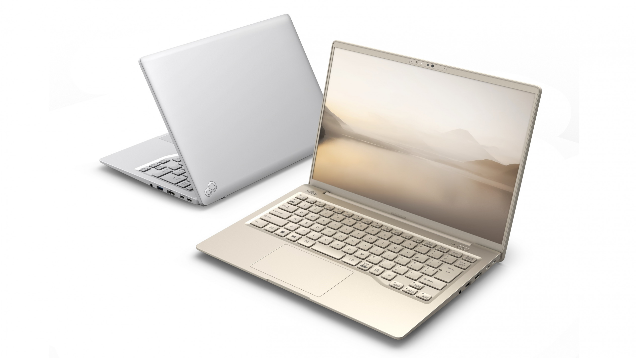 富士通がアスペクト比16：10の14型液晶ディスプレイを搭載したノートPC