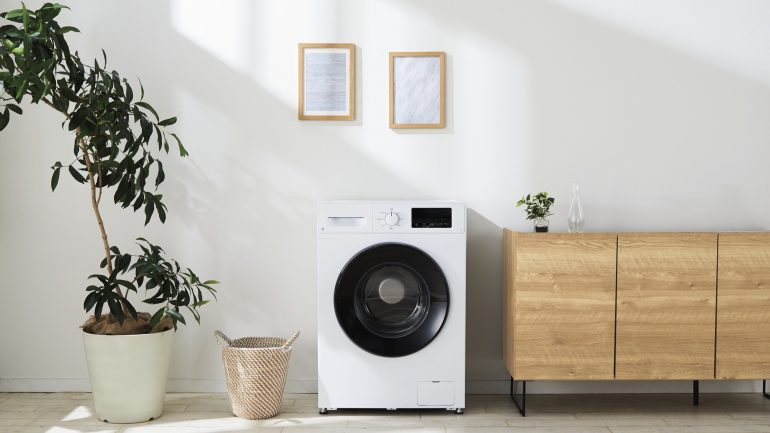 お値段4万9990円！ニトリから乾燥機能を省いて奥行き45cmのスリム