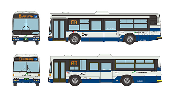 ジェイアールバス関東 さよなら水都西線2台セット｜製品をさがす