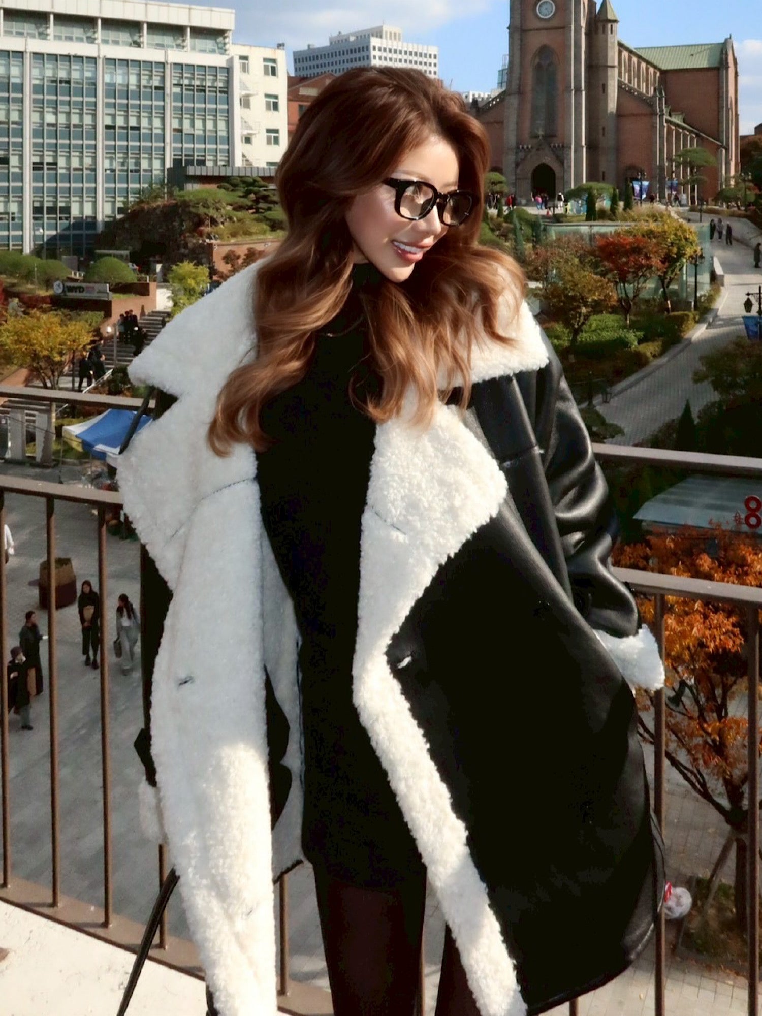 Volume collar loose mouton jacket | DIANTÉ (ディアンテ)公式通販サイト