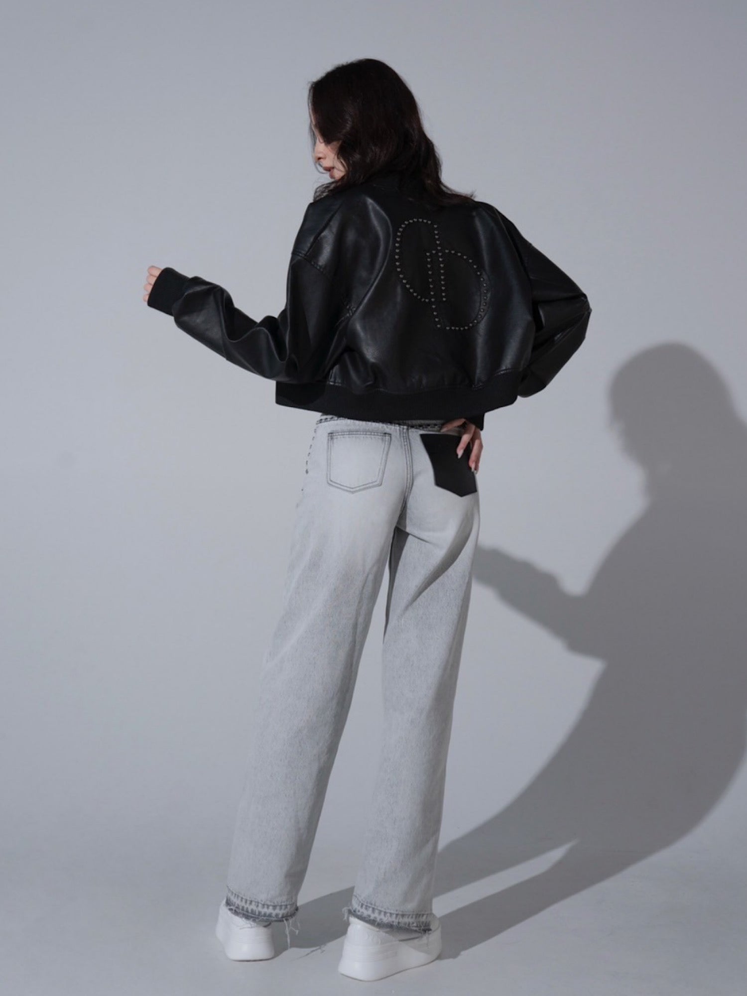 DD studs eco leather blouson | DIANTÉ (ディアンテ)公式通販サイト