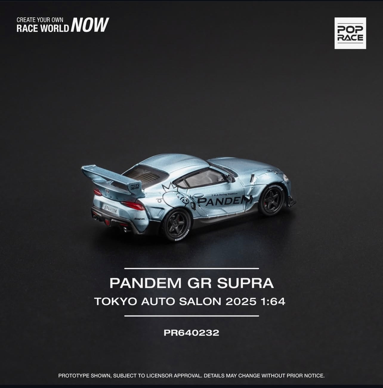Pop Race 232 Pandem GR Supra Tokyo Auto Salon 2025 – Diecastz