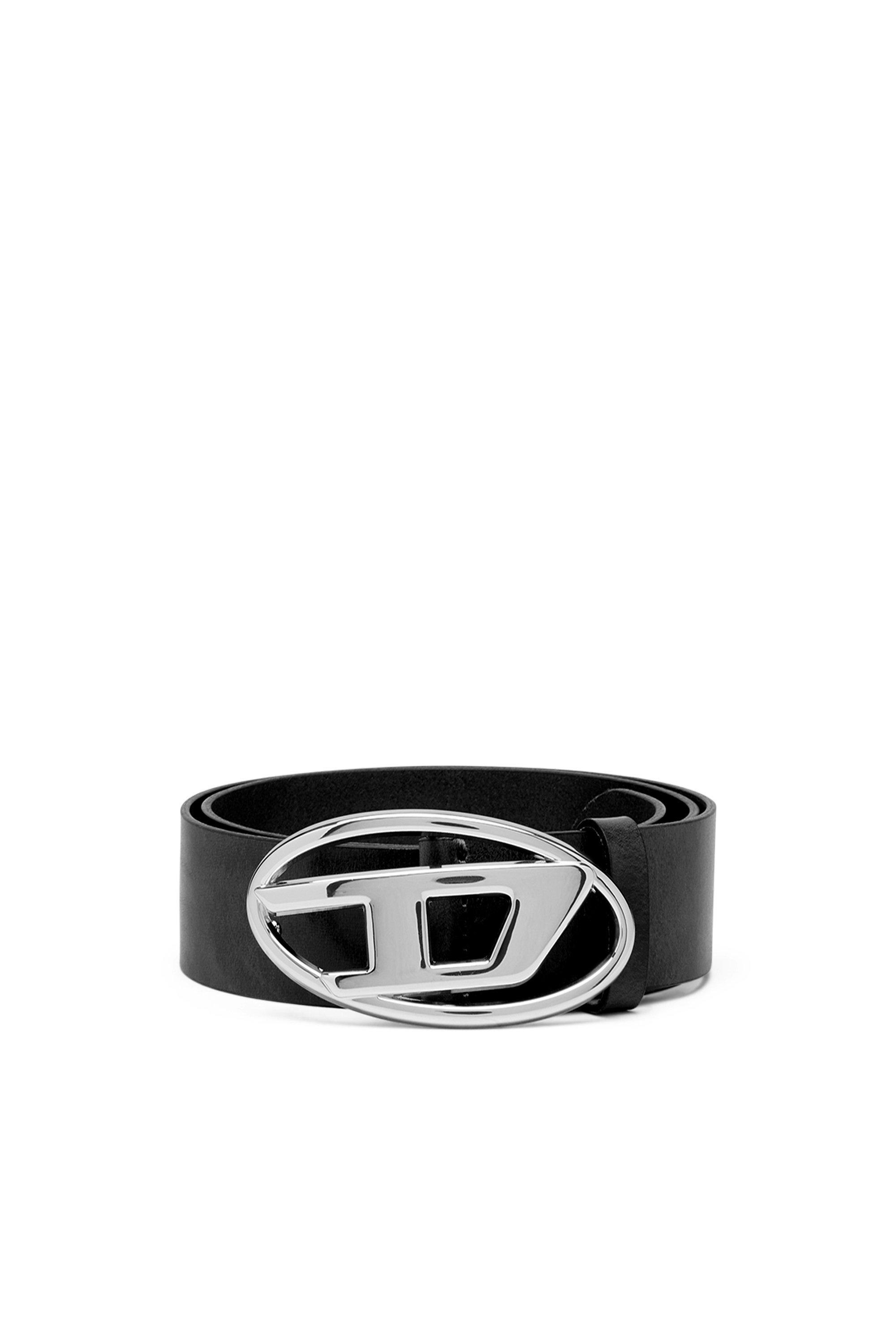 Women's Designer Leather D Logo Belt | Diesel® US